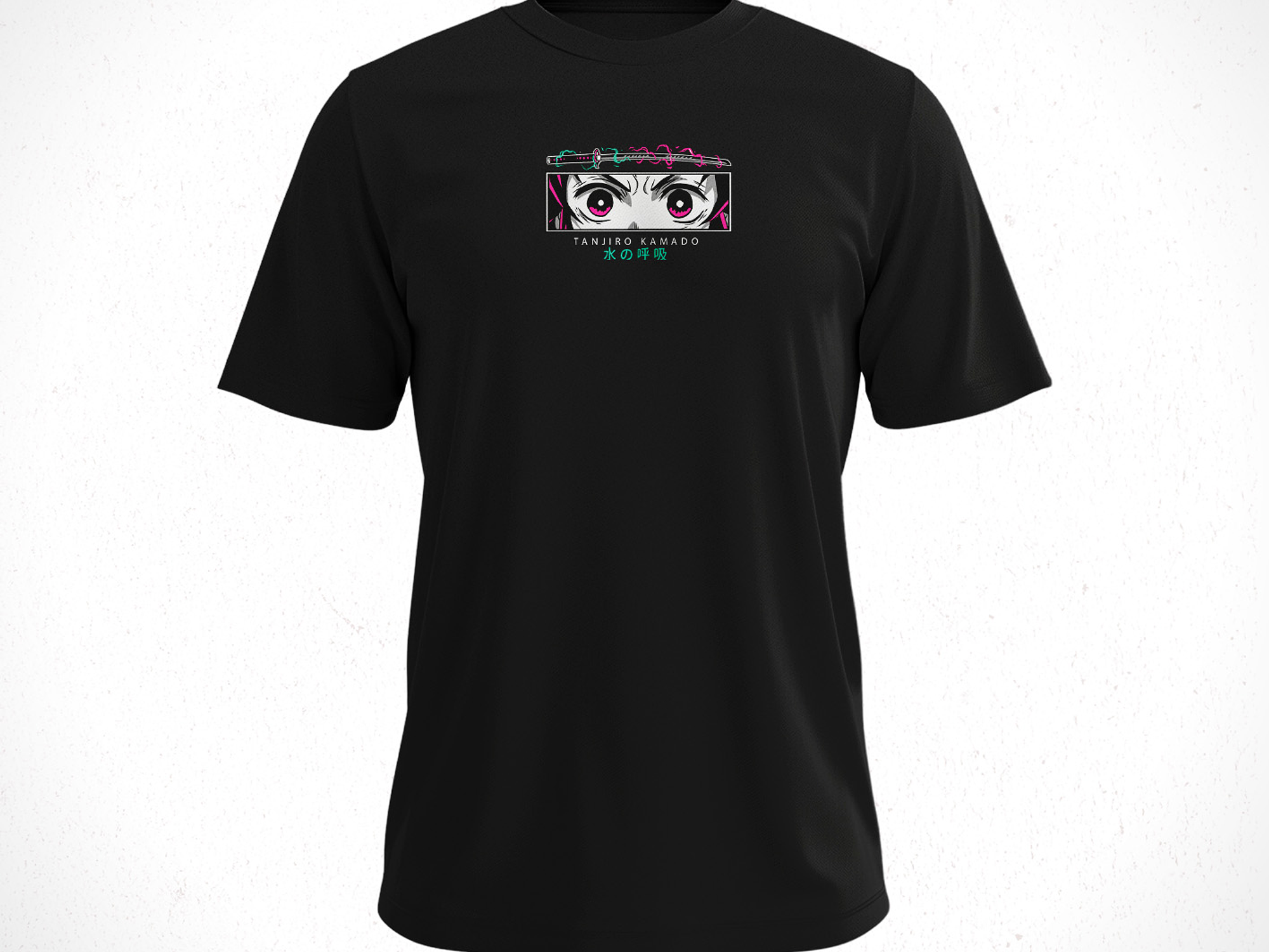 Polera Tanjiro Kamado - Kimetsu No Yaiba V1 3