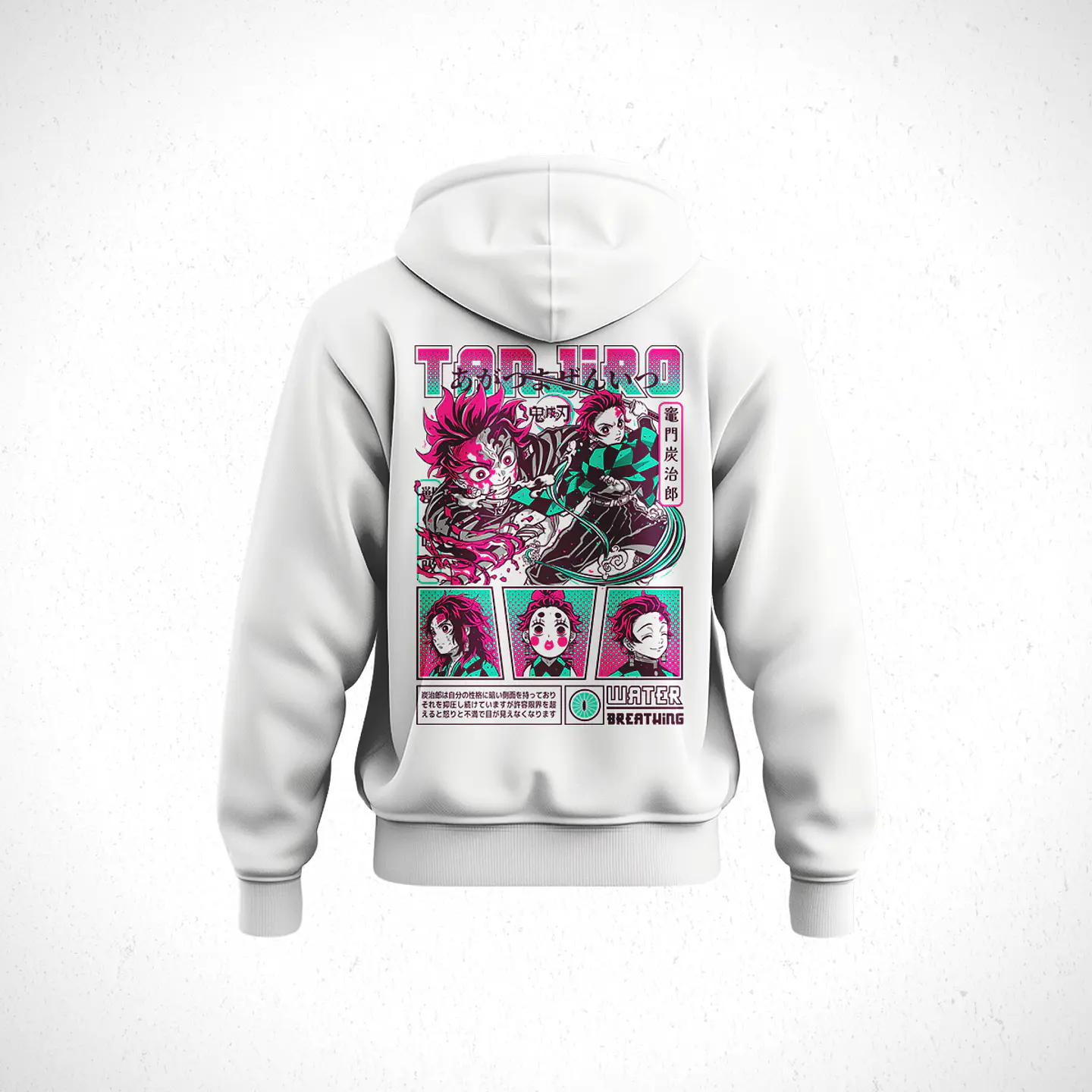 Hoodie Tanjiro Kamado - Kimetsu No Yaiba V1 5