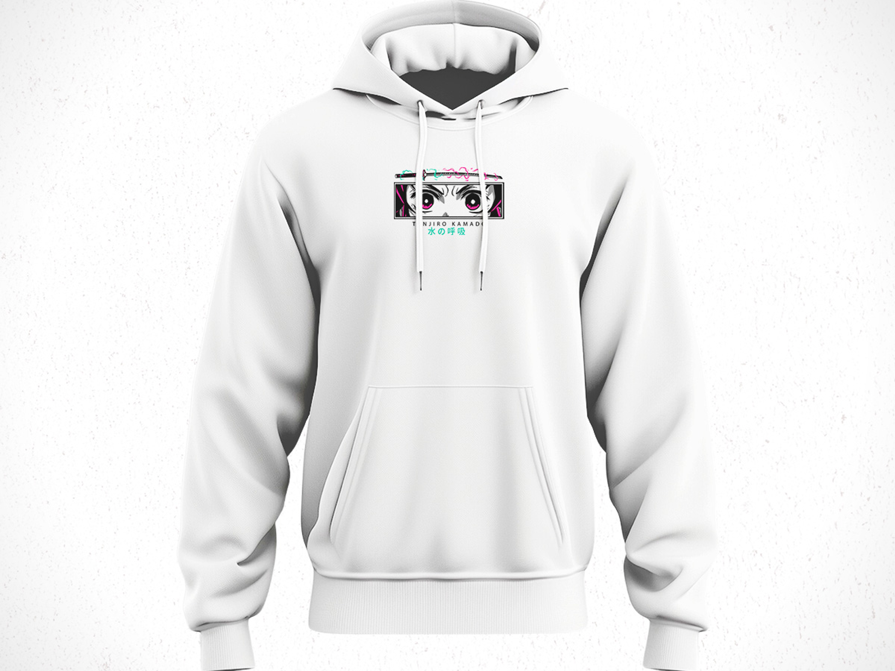 Hoodie Tanjiro Kamado - Kimetsu No Yaiba V1 6