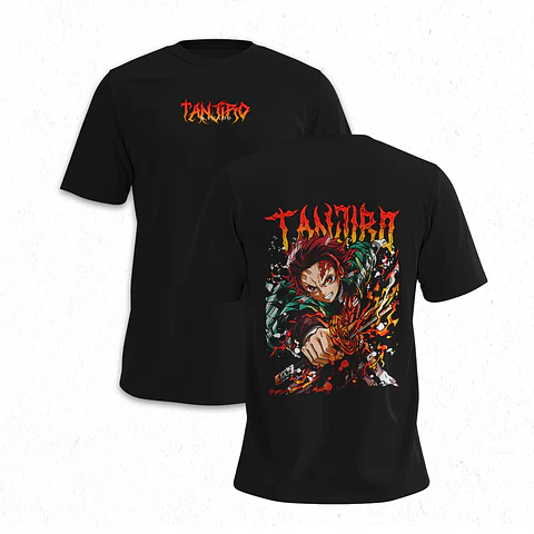 Polera Tanjiro Kamado - Kimetsu No Yaiba V2