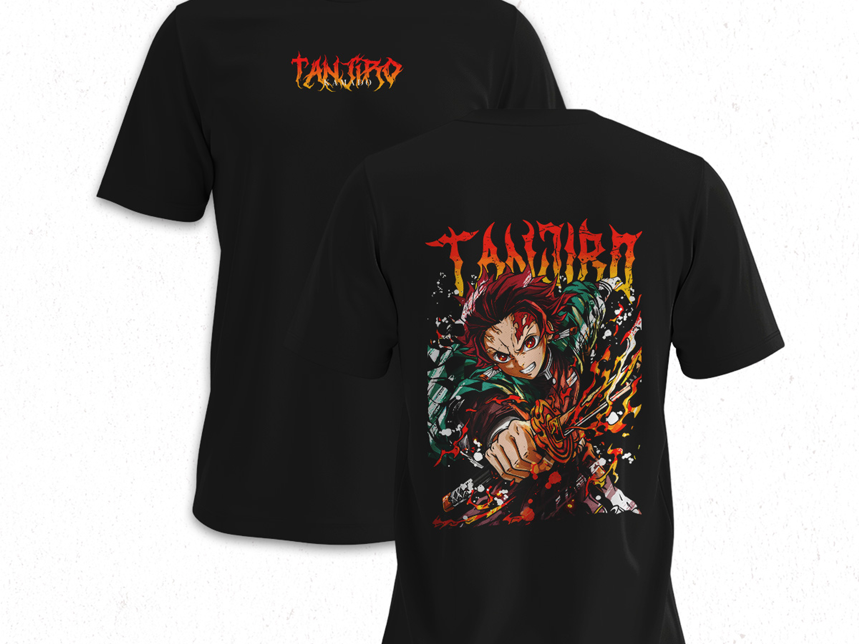 Polera Tanjiro Kamado - Kimetsu No Yaiba V2 1