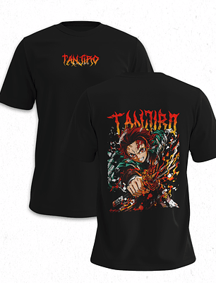 Polera Tanjiro Kamado - Kimetsu No Yaiba V2