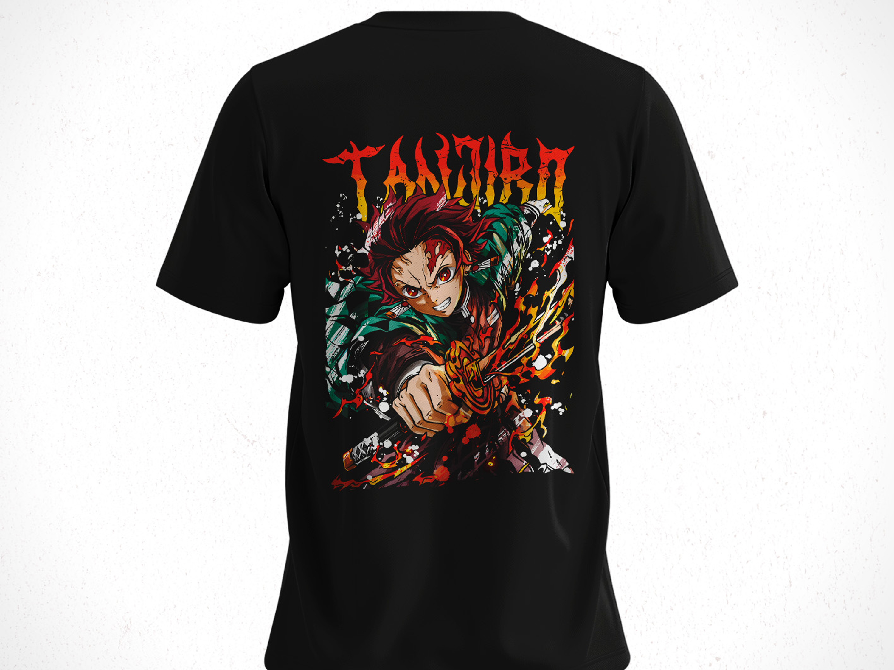Polera Tanjiro Kamado - Kimetsu No Yaiba V2 2