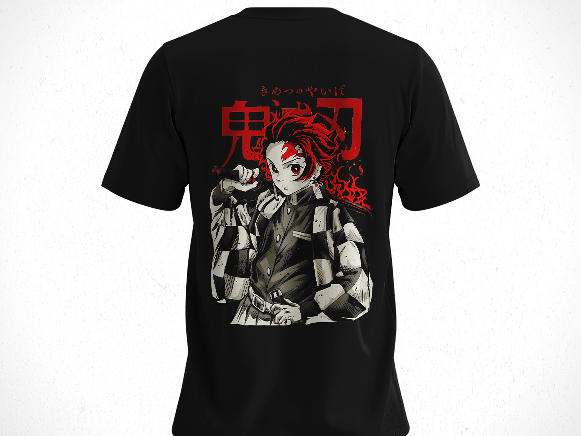 Polera Tanjiro Kamado - Kimetsu No Yaiba V4 2