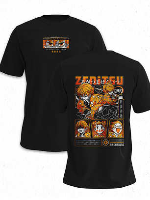 Polera Zenitsu Agatsuma - Kimetsu No Yaiba V1