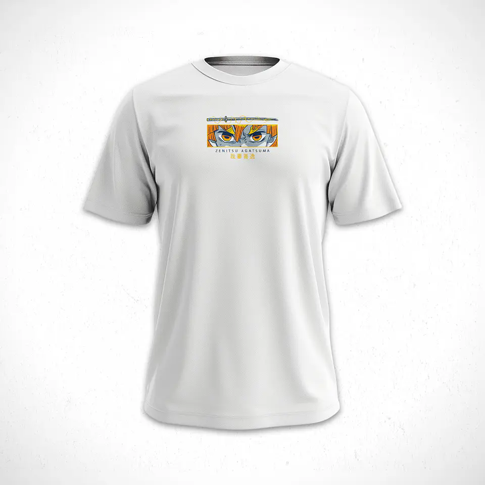 Polera Zenitsu Agatsuma - Kimetsu No Yaiba V1 6