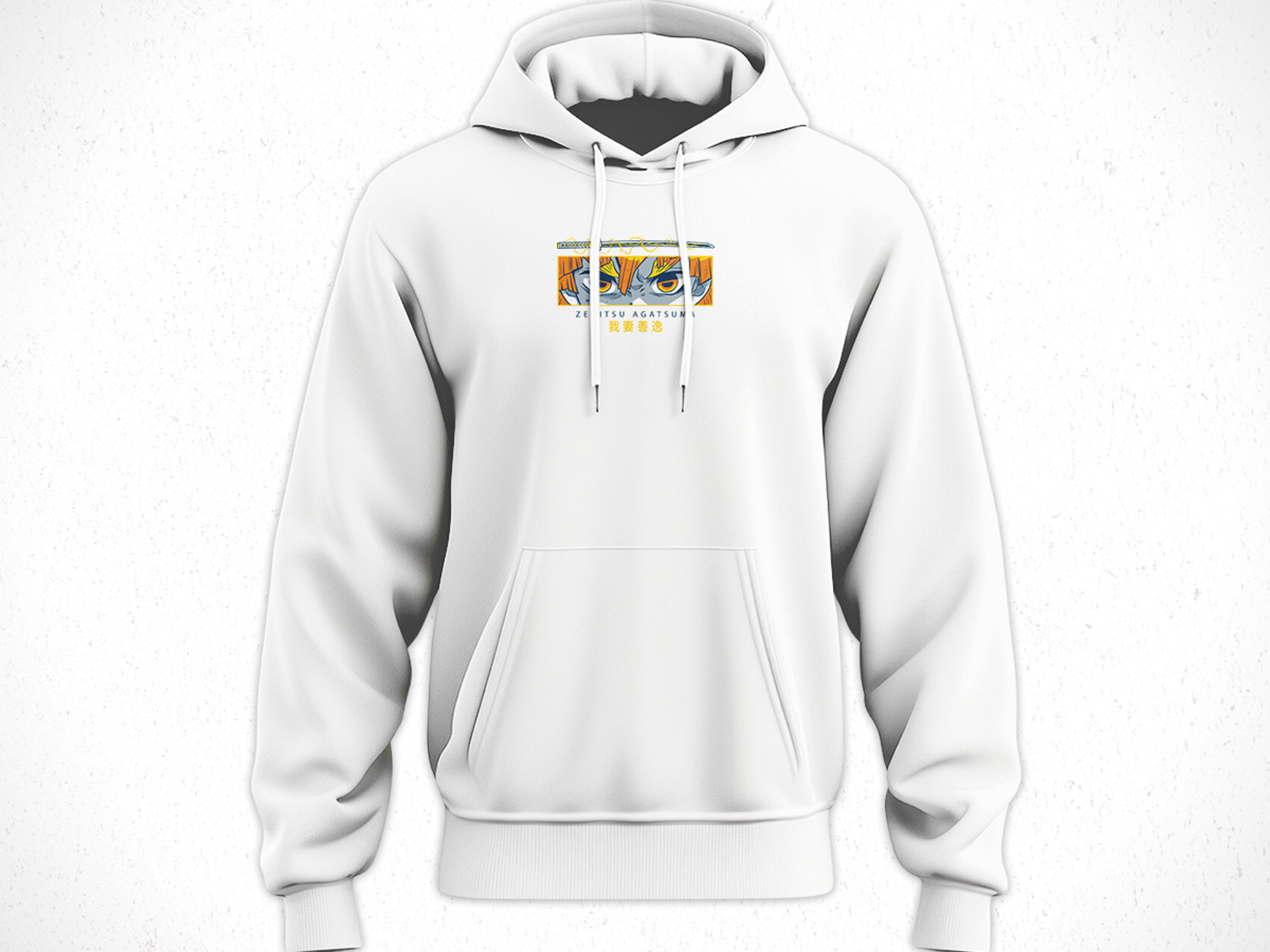 Hoodie Zenitsu Agatsuma - Kimetsu No Yaiba V1 6