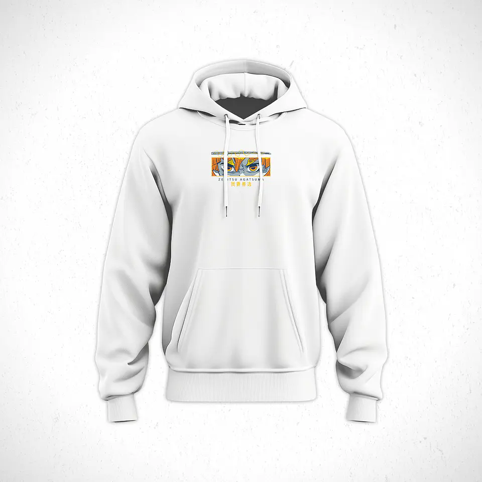 Hoodie Zenitsu Agatsuma - Kimetsu No Yaiba V1 6