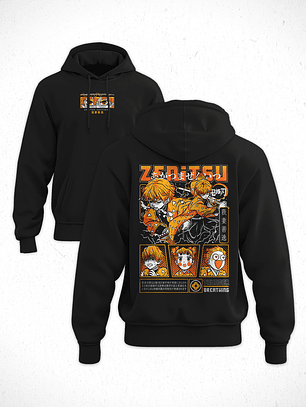 Hoodie Zenitsu Agatsuma - Kimetsu No Yaiba V1