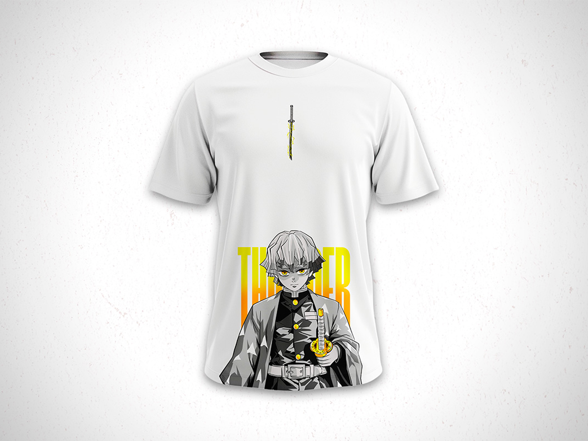 Polera Zenitsu Agatsuma - Kimetsu No Yaiba V2 4