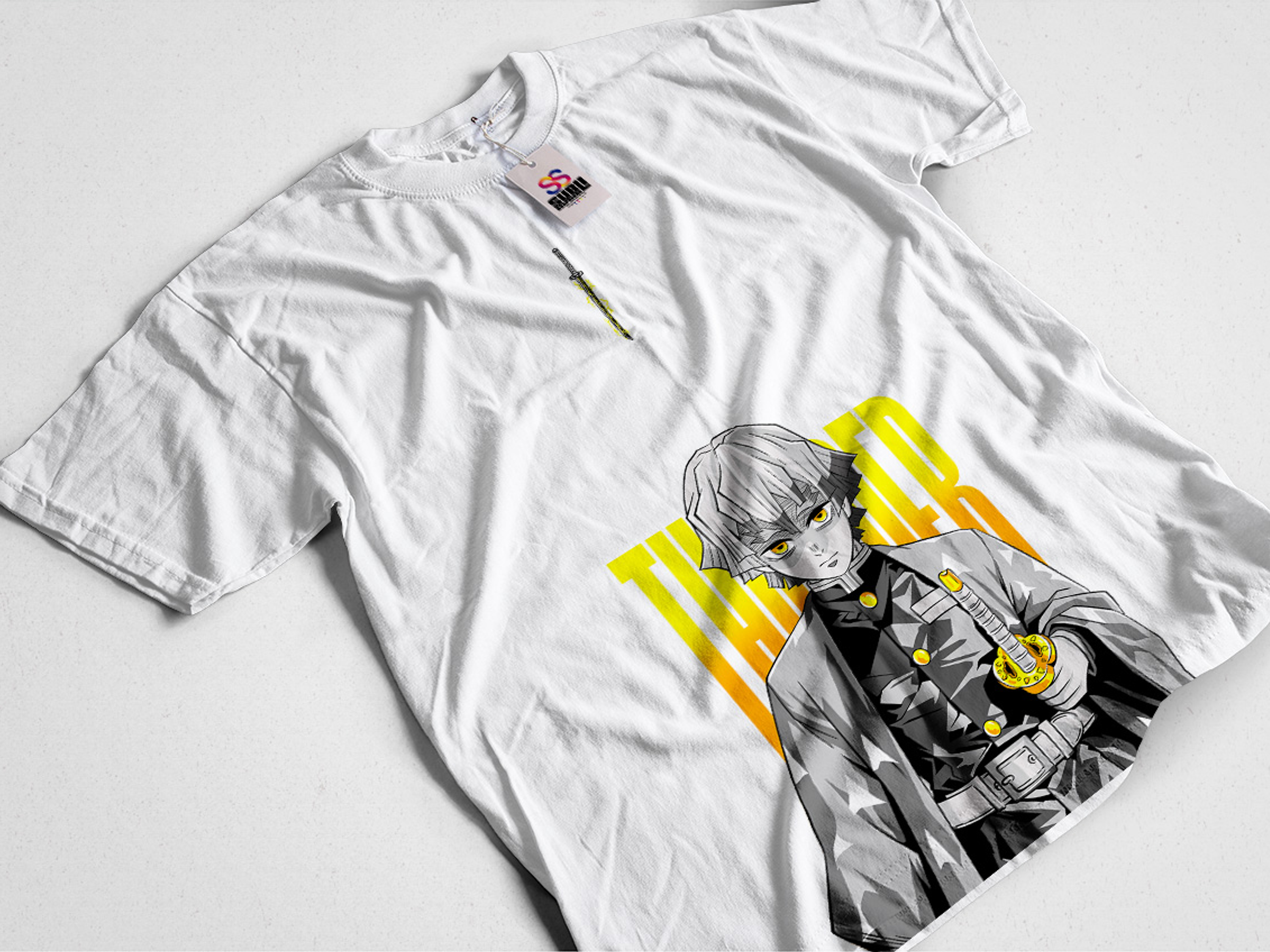 Polera Zenitsu Agatsuma - Kimetsu No Yaiba V2 3