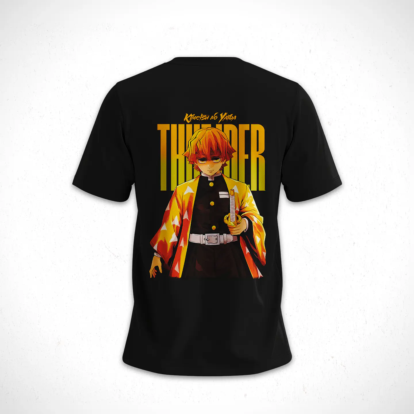 Polera Zenitsu Agatsuma - Kimetsu No Yaiba V4 2