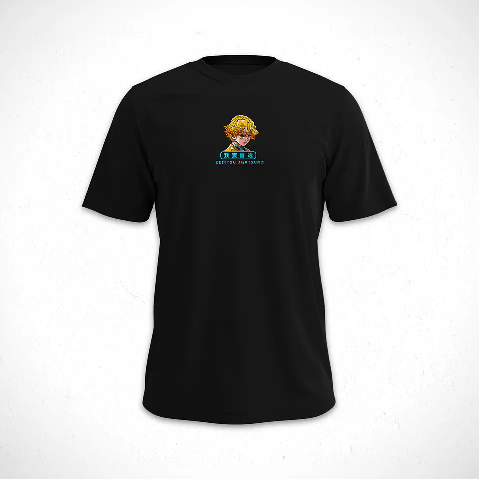 Polera Zenitsu Agatsuma - Kimetsu No Yaiba V5 3