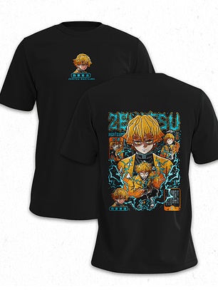 Polera Zenitsu Agatsuma - Kimetsu No Yaiba V5
