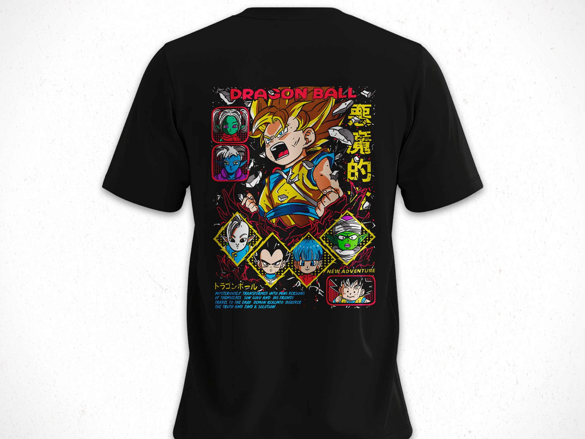 Polera Dragon Ball Daima V1 2