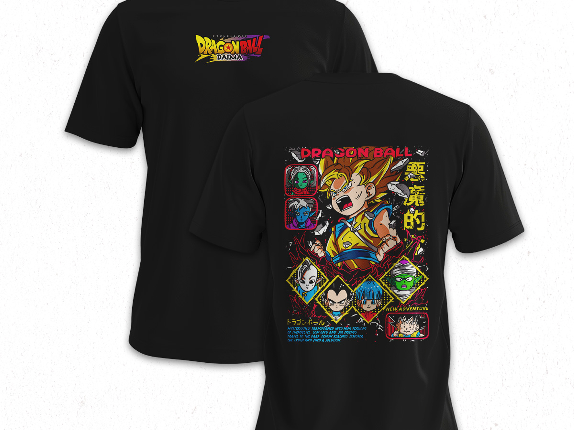 Polera Dragon Ball Daima V1 1