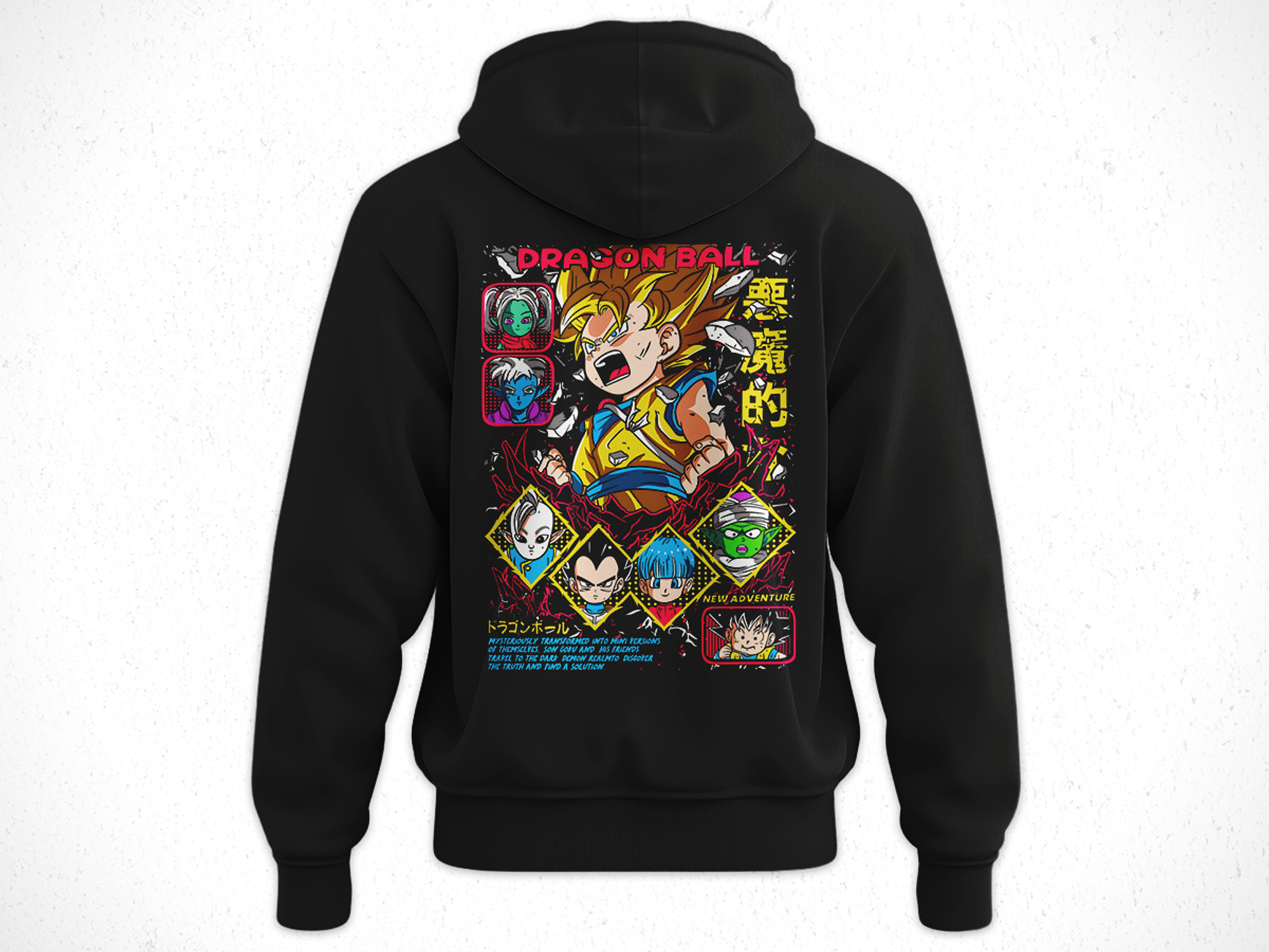 Hoodie Dragon Ball Daima V1 2