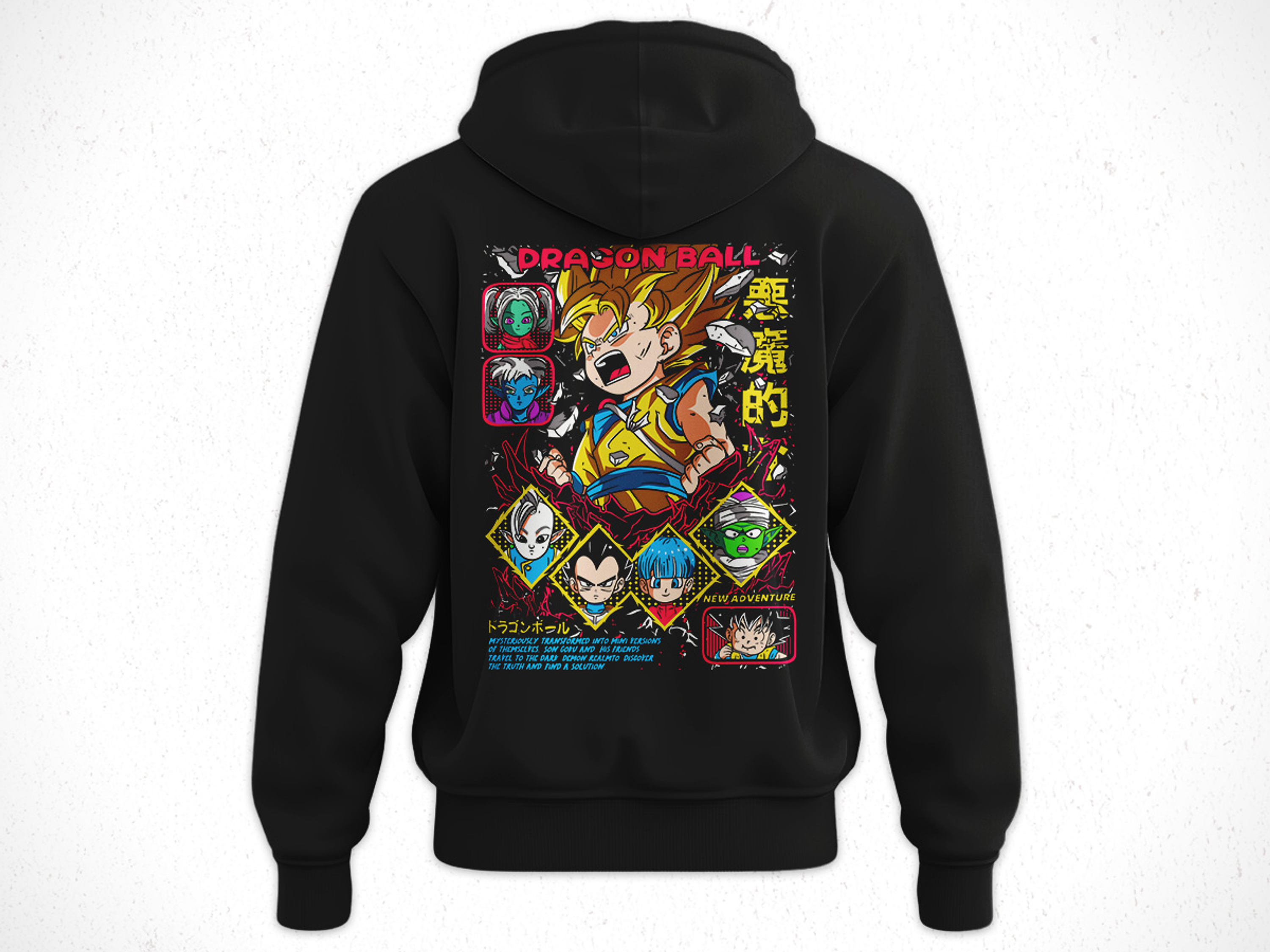 Hoodie Dragon Ball Daima V1 2