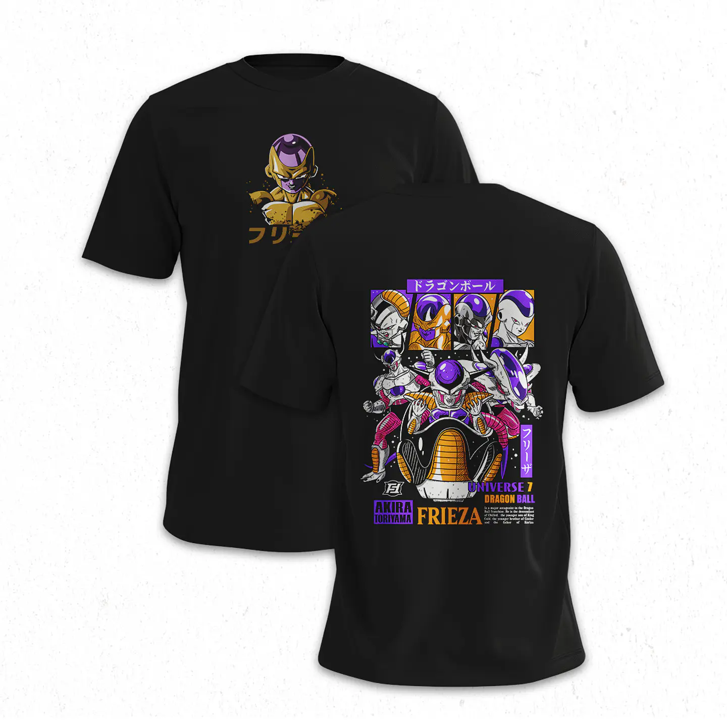 Polera Dragon Ball Frezer Fases V1 1