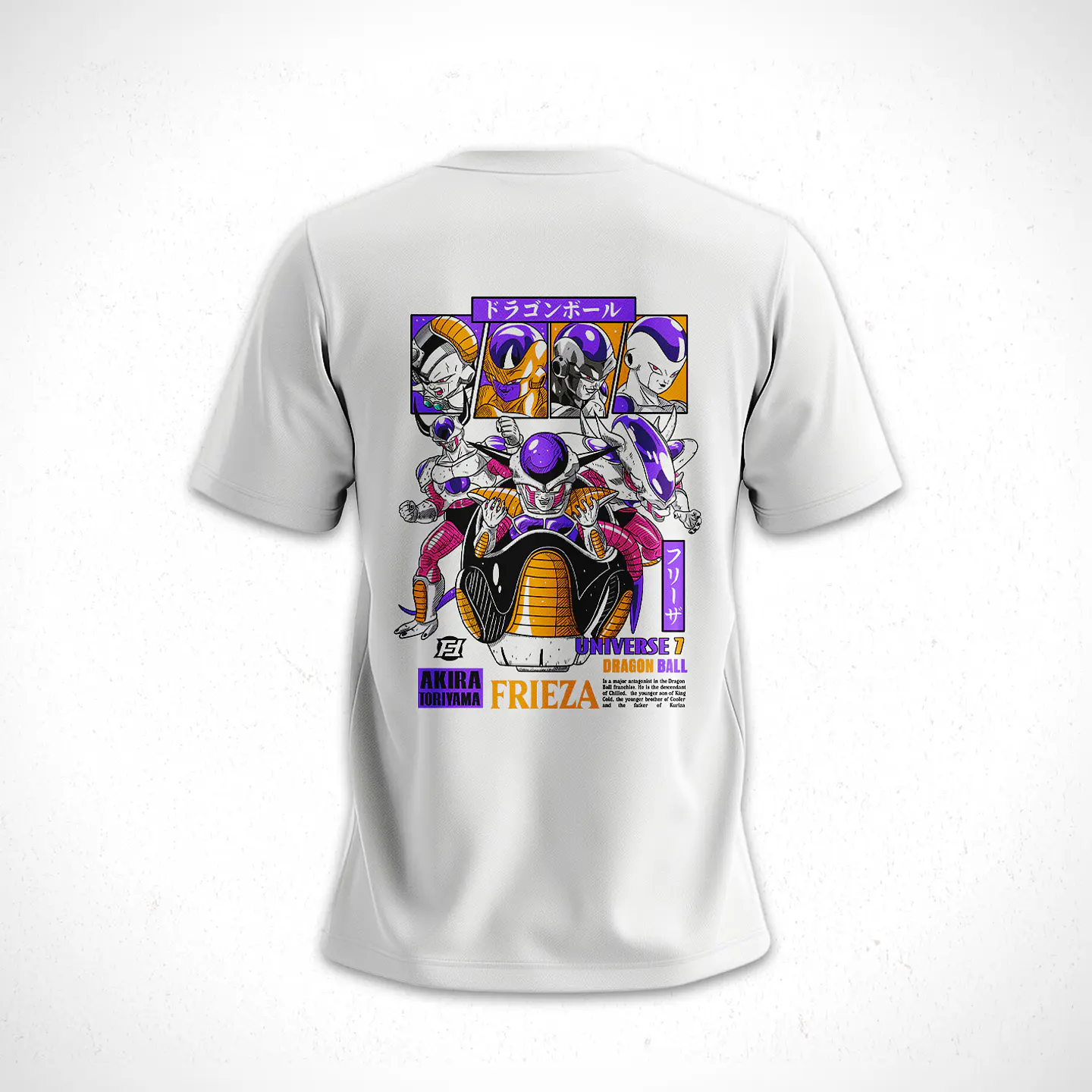 Polera Dragon Ball Frezer Fases V1 5