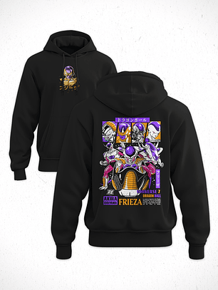 Hoodie Dragon Ball Frezer Fases V1