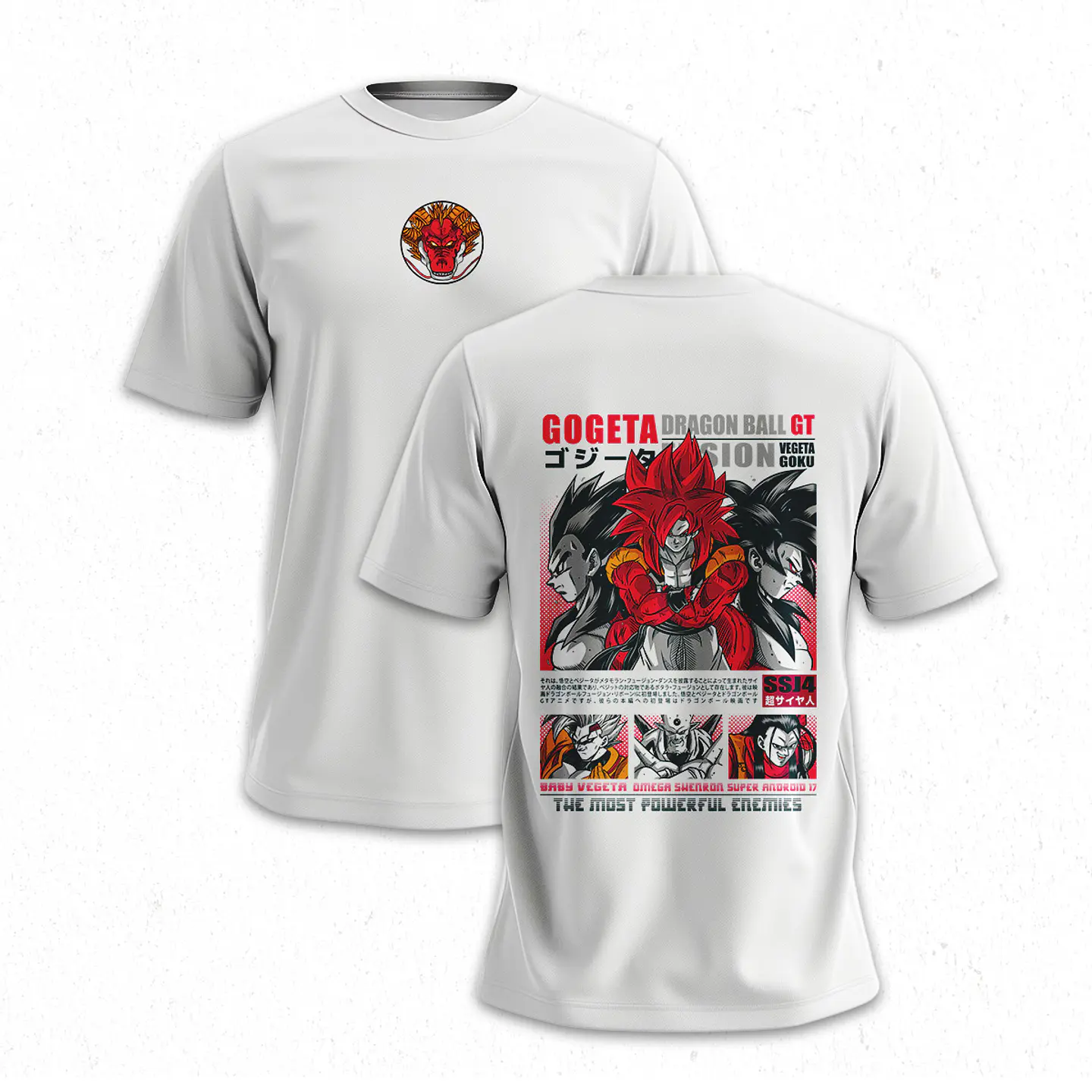 Polera Dragon Ball Gt Gogeta F4  V1 4