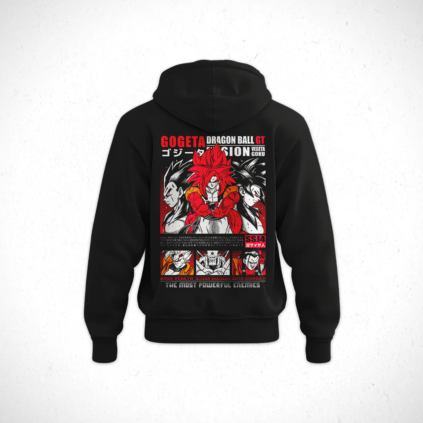 Hoodie Dragon Ball Gt Gogeta F4 V1 2