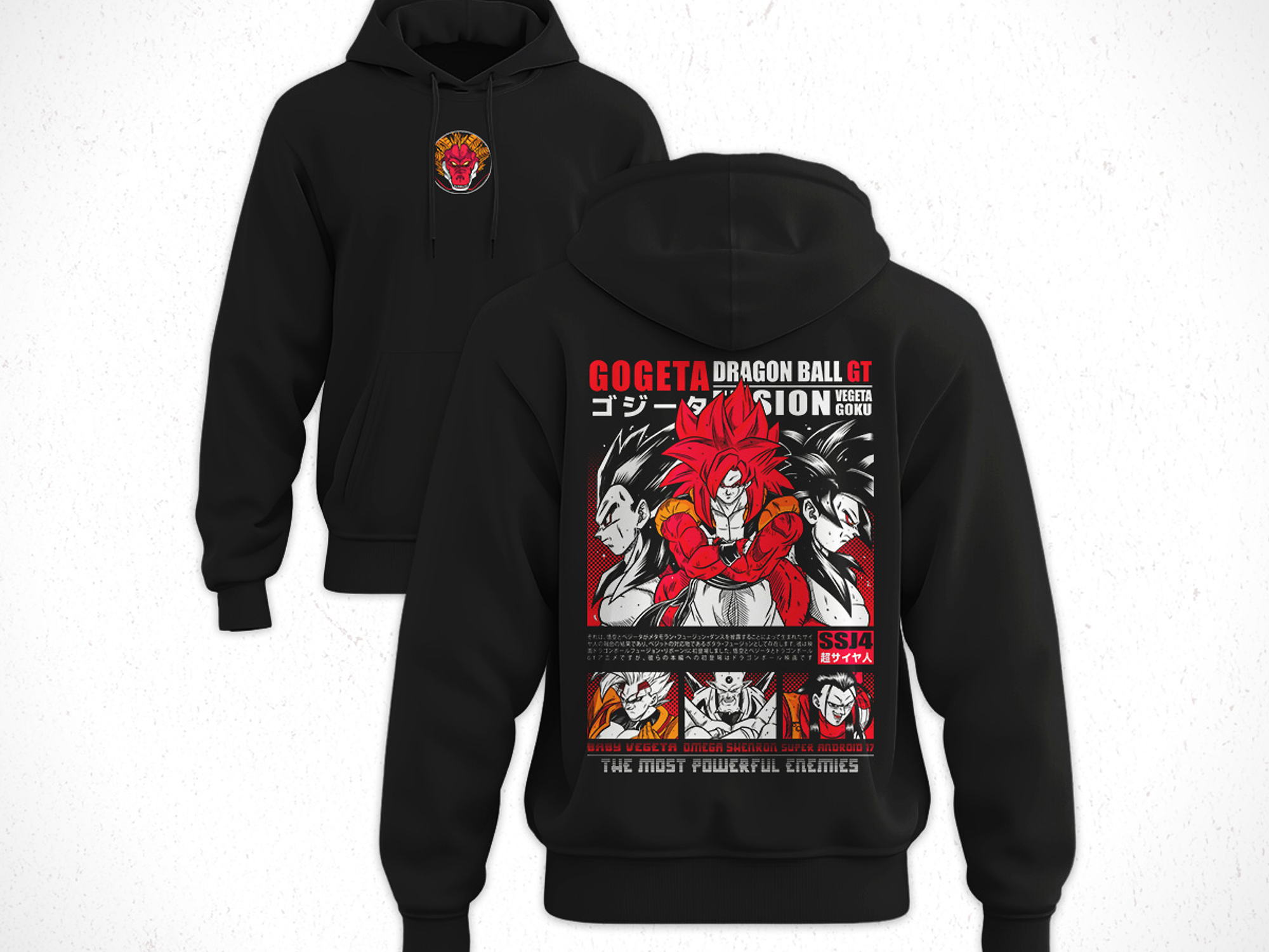 Hoodie Dragon Ball Gt Gogeta F4 V1 1