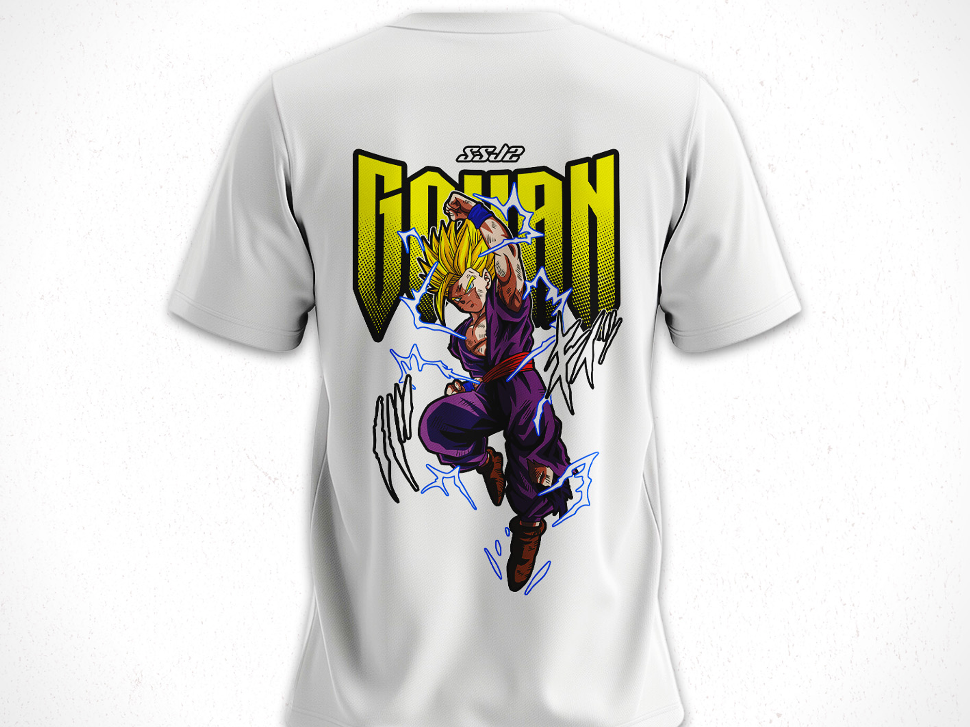 Polera Dragon Ball Z Gohan F2 V1 5