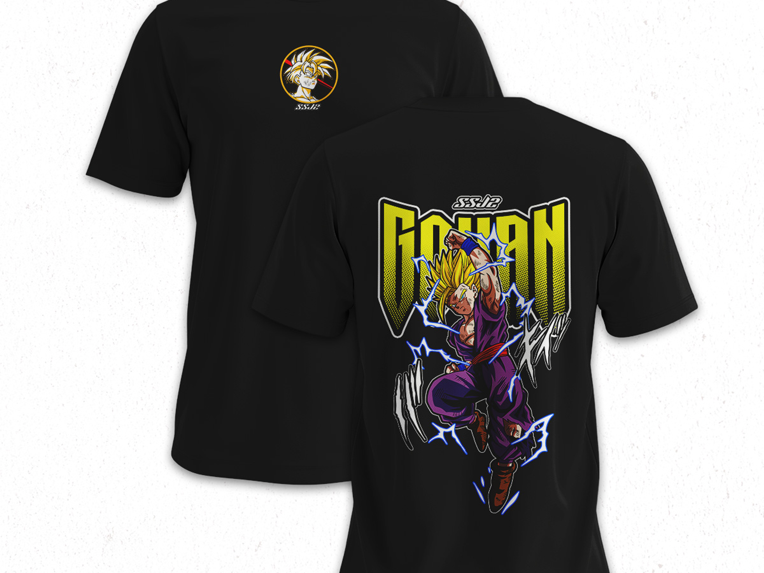 Polera Dragon Ball Z Gohan F2 V1 1