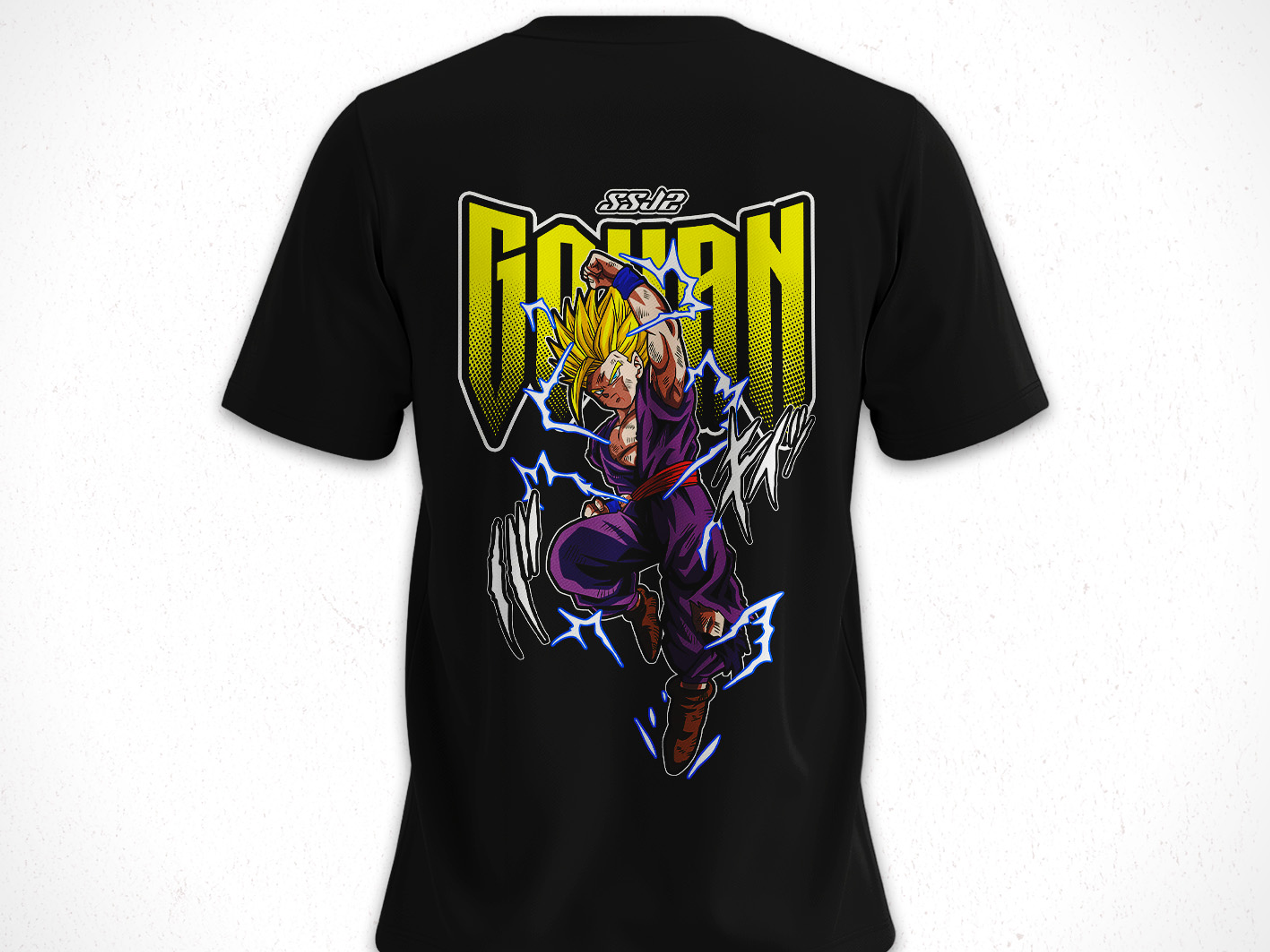 Polera Dragon Ball Z Gohan F2 V1 2