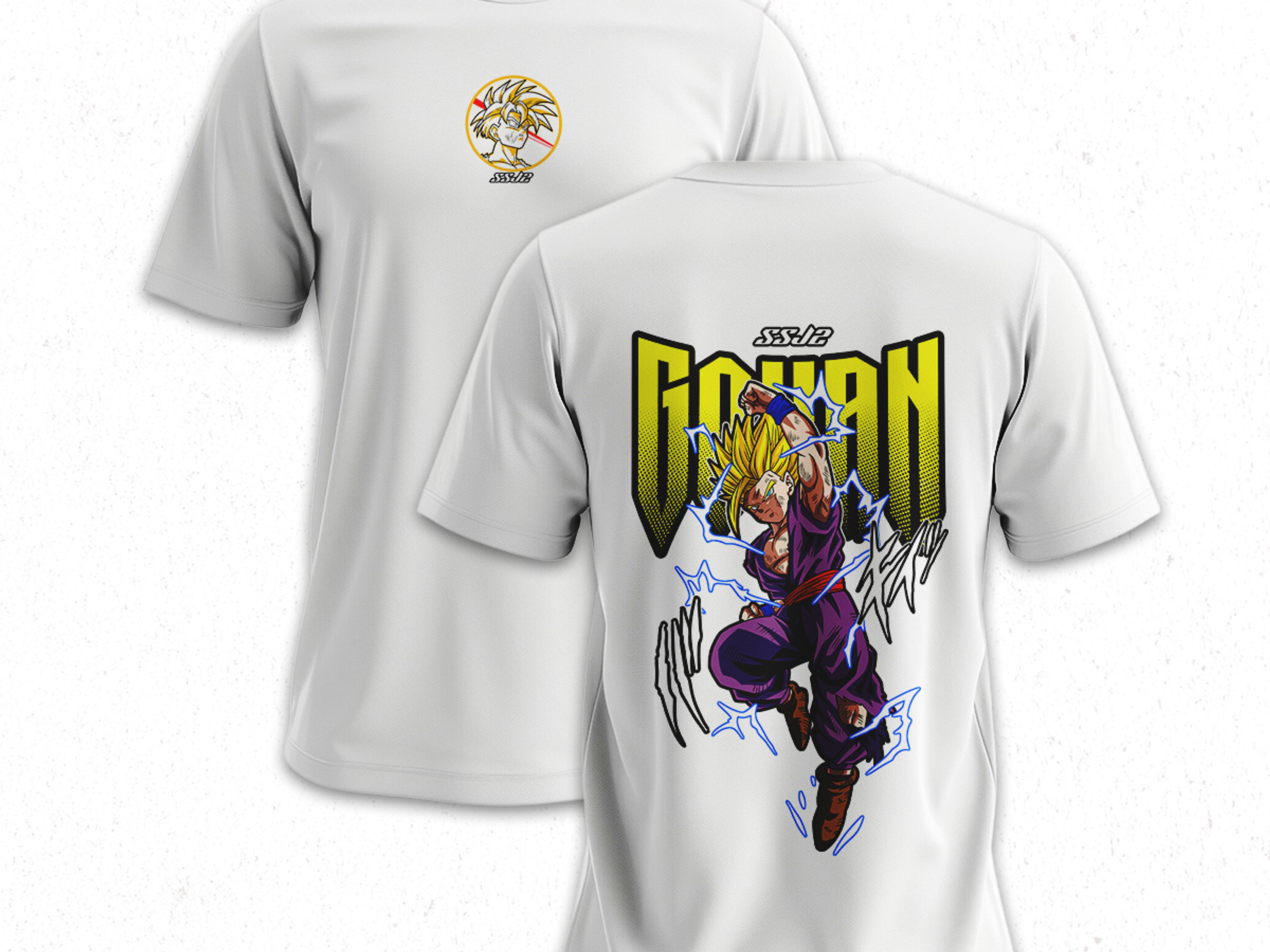 Polera Dragon Ball Z Gohan F2 V1 4