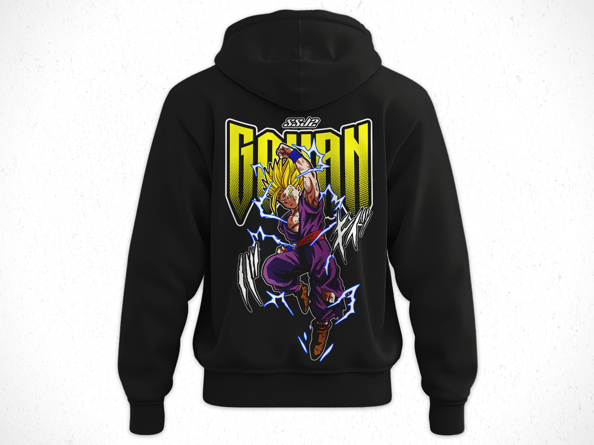 Hoodie Dragon Ball Z Gohan F2 V1 2