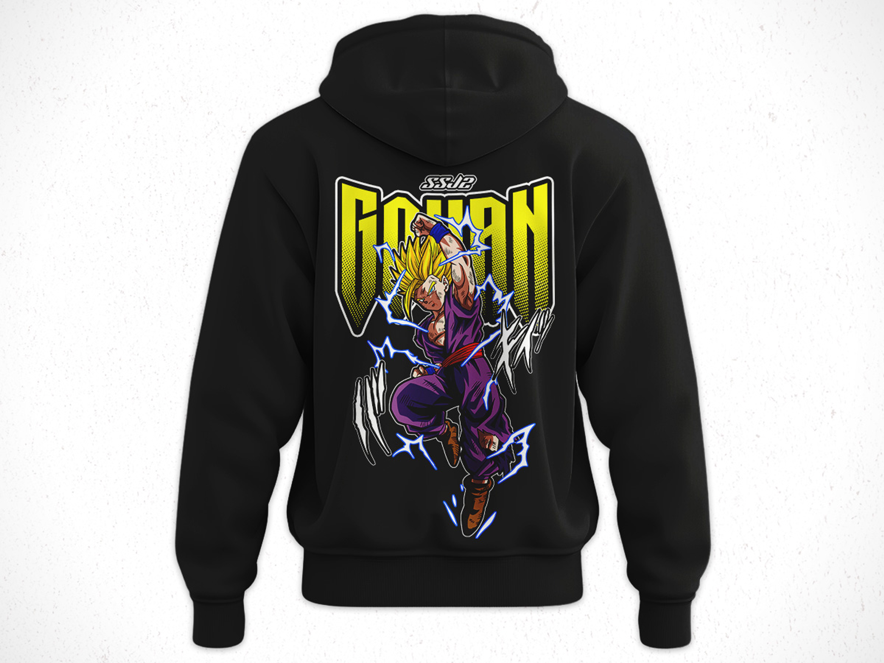 Hoodie Dragon Ball Z Gohan F2 V1 2