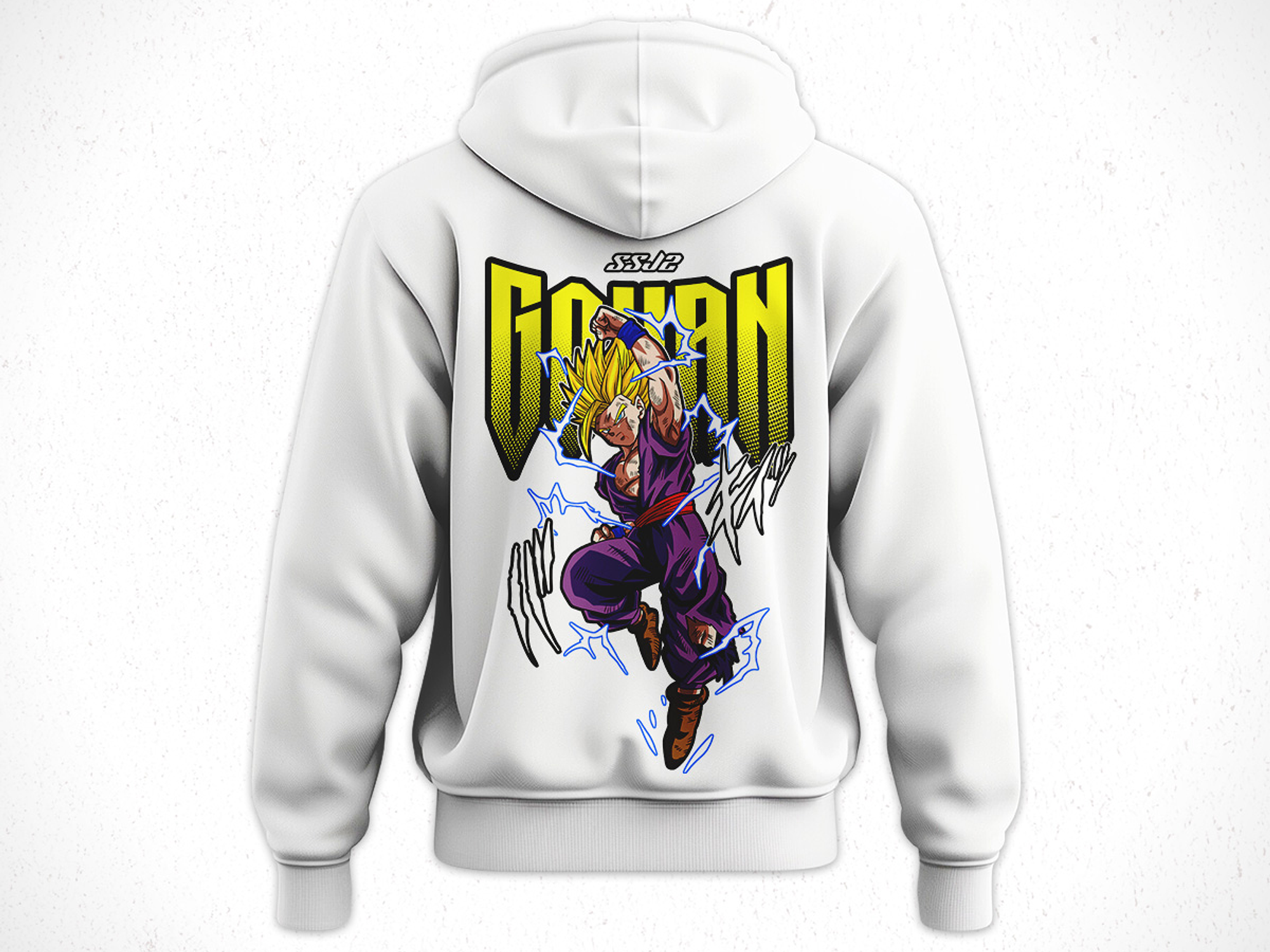 Hoodie Dragon Ball Z Gohan F2 V1 5