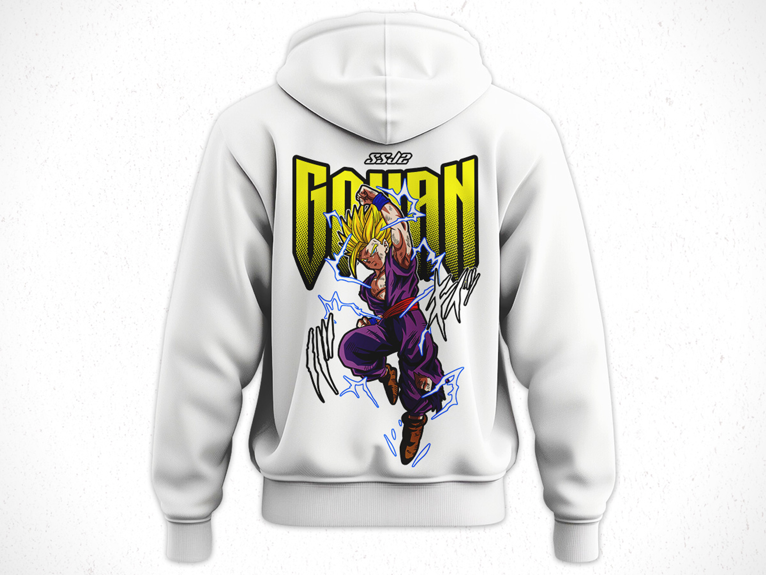Hoodie Dragon Ball Z Gohan F2 V1 5