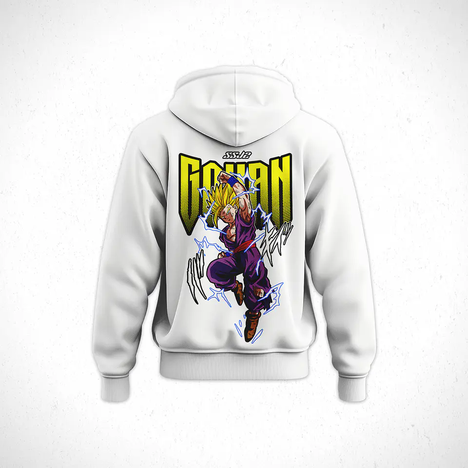 Hoodie Dragon Ball Z Gohan F2 V1 5