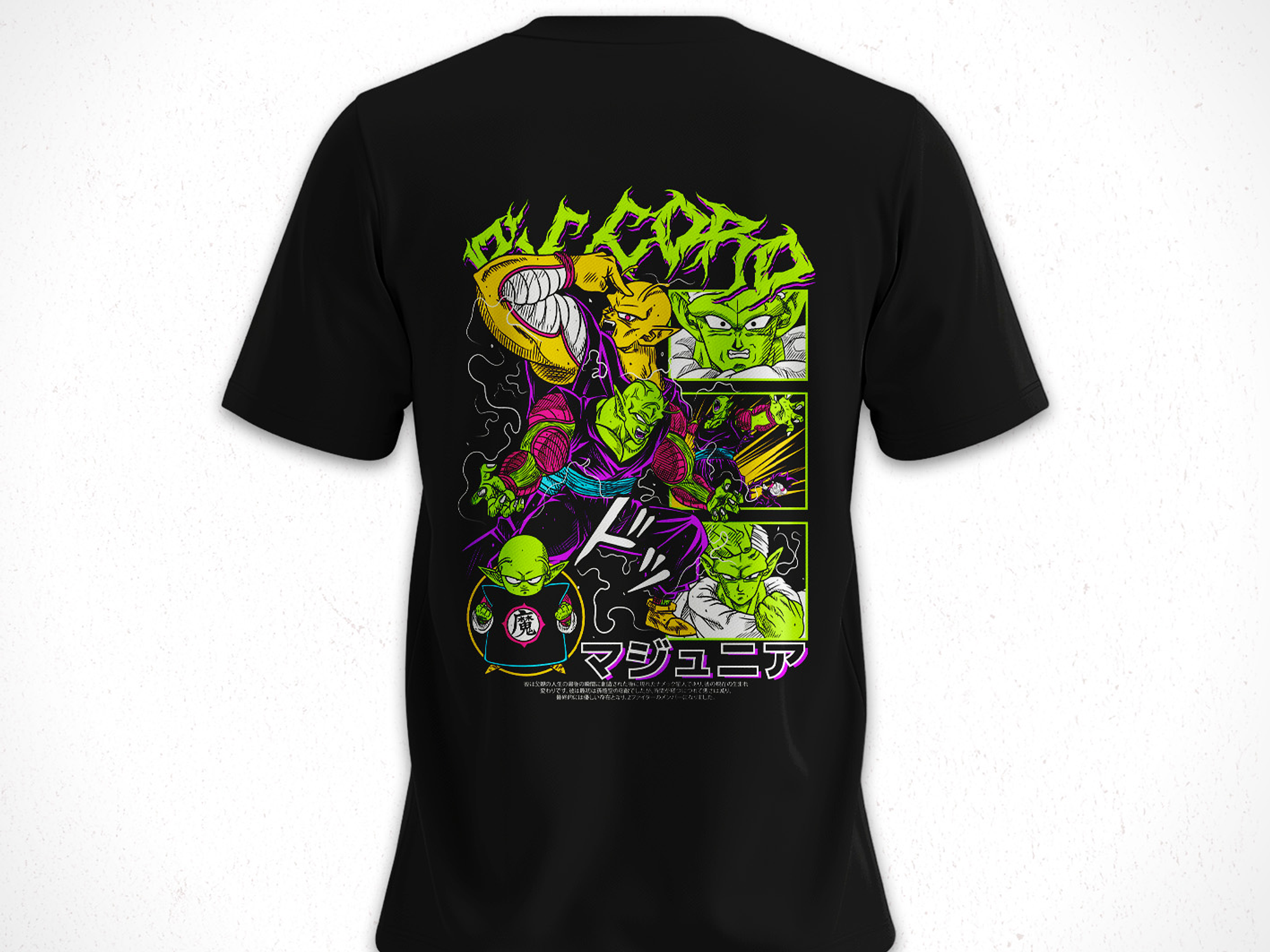 Polera Dragon Ball Piccoro V1 2