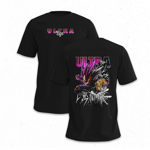 Polera Vegeta Ultra Ego V1 - Dragon Ball 