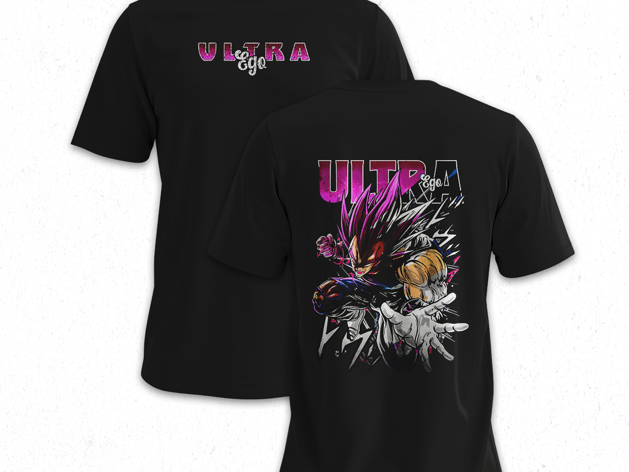 Polera Vegeta Ultra Ego V1 - Dragon Ball  1