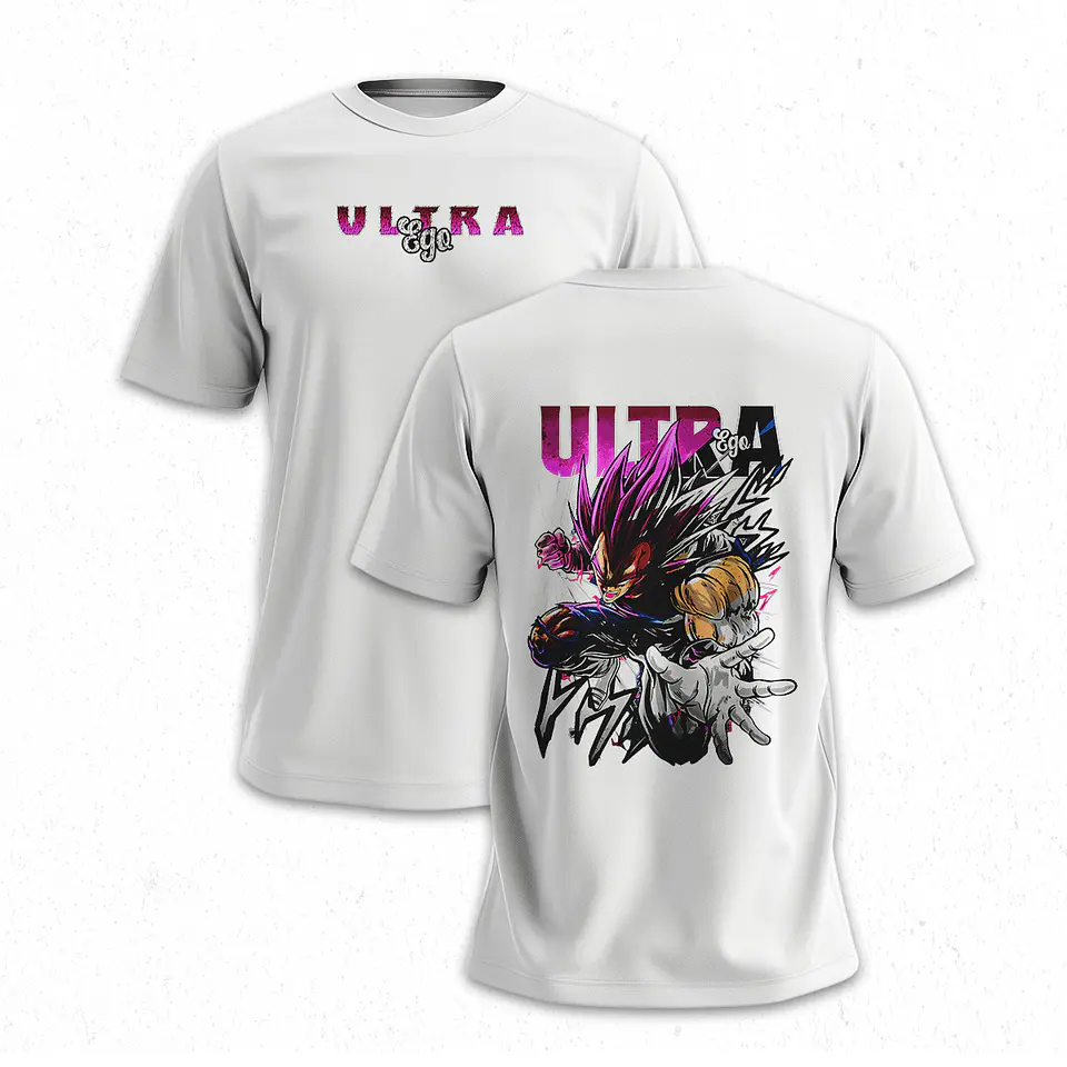 Polera Vegeta Ultra Ego V1 - Dragon Ball  4