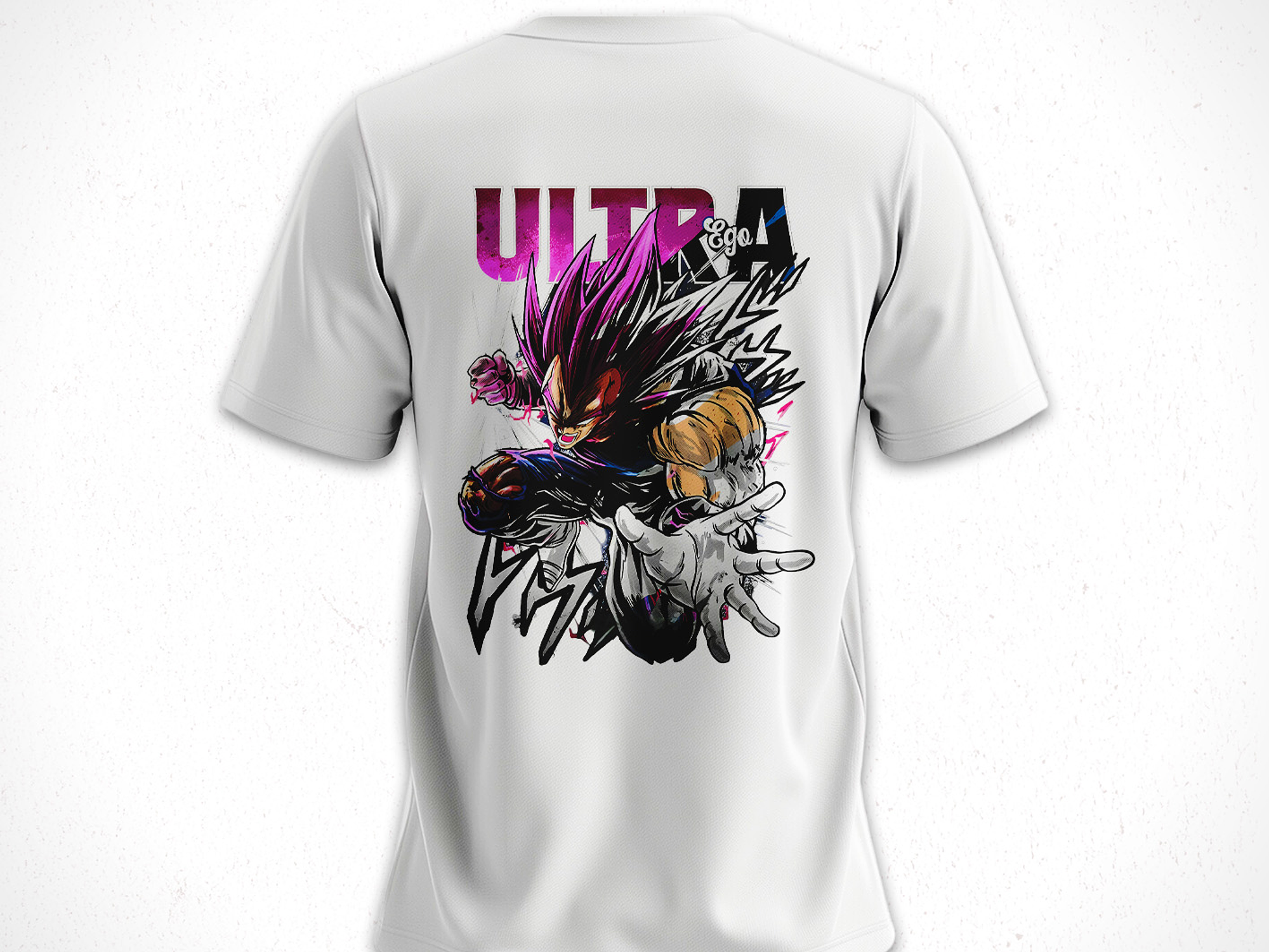 Polera Vegeta Ultra Ego V1 - Dragon Ball  5