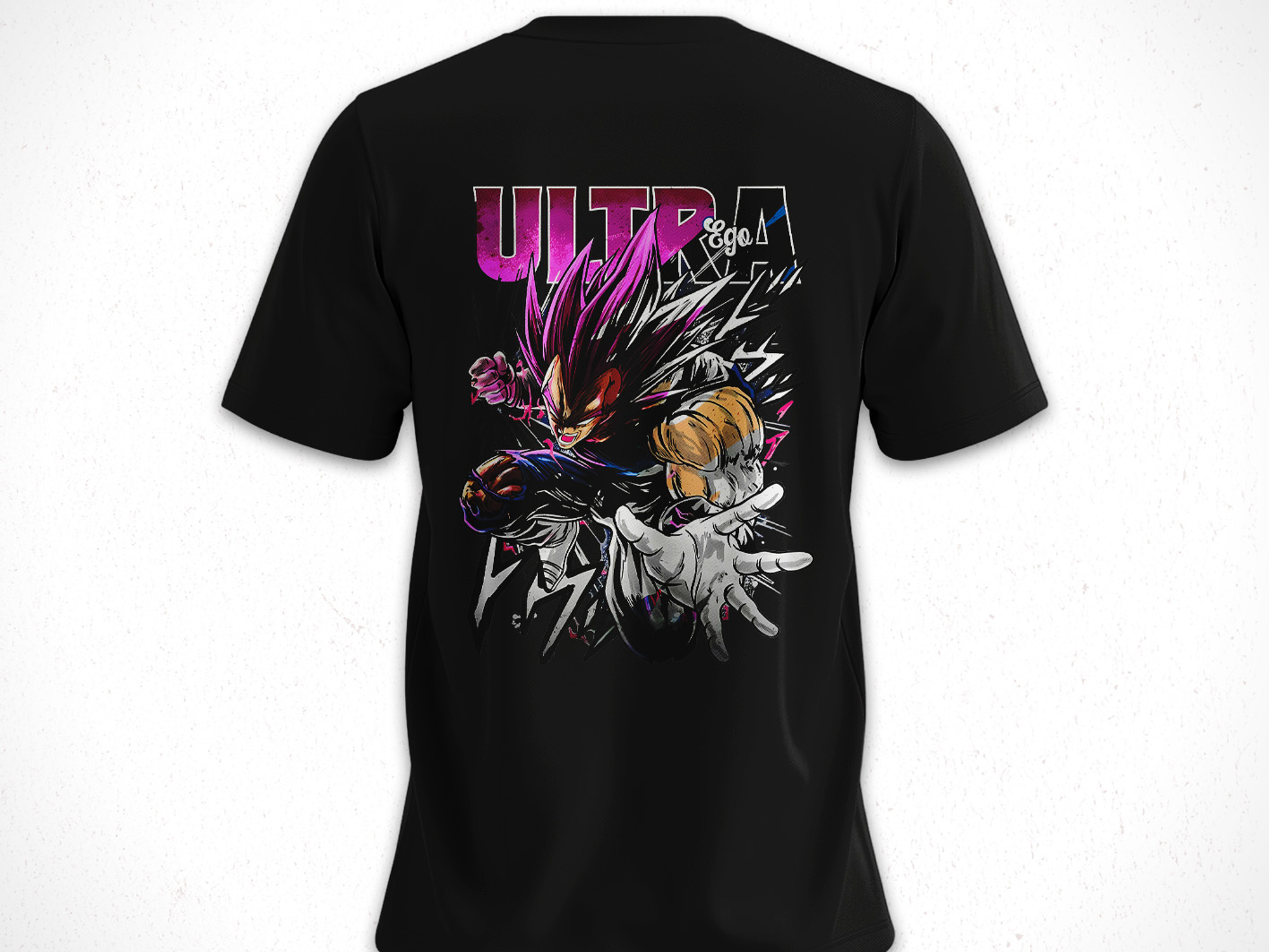 Polera Vegeta Ultra Ego V1 - Dragon Ball  2