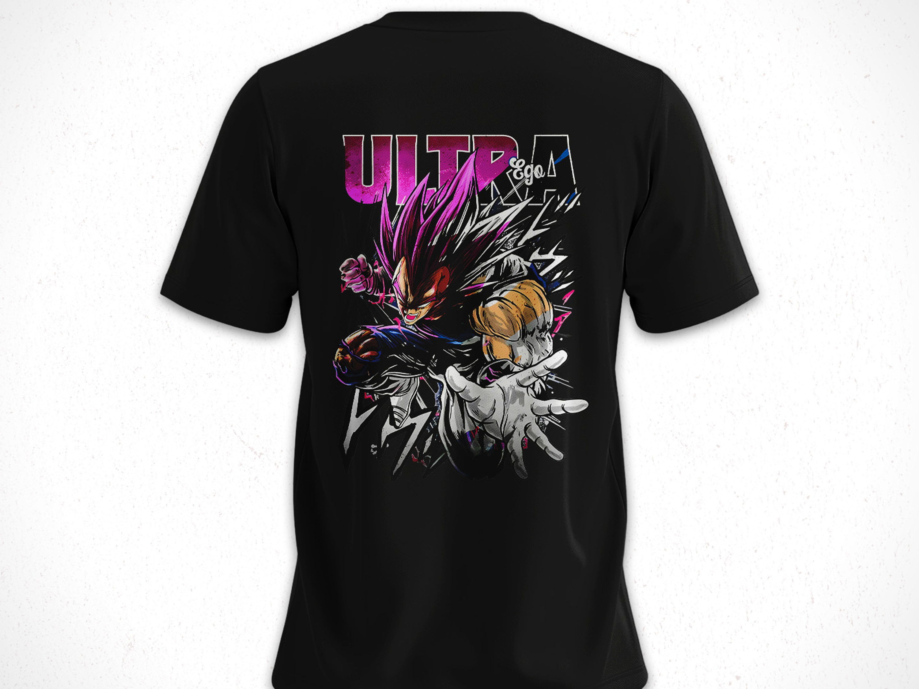 Polera Vegeta Ultra Ego V1 - Dragon Ball  2