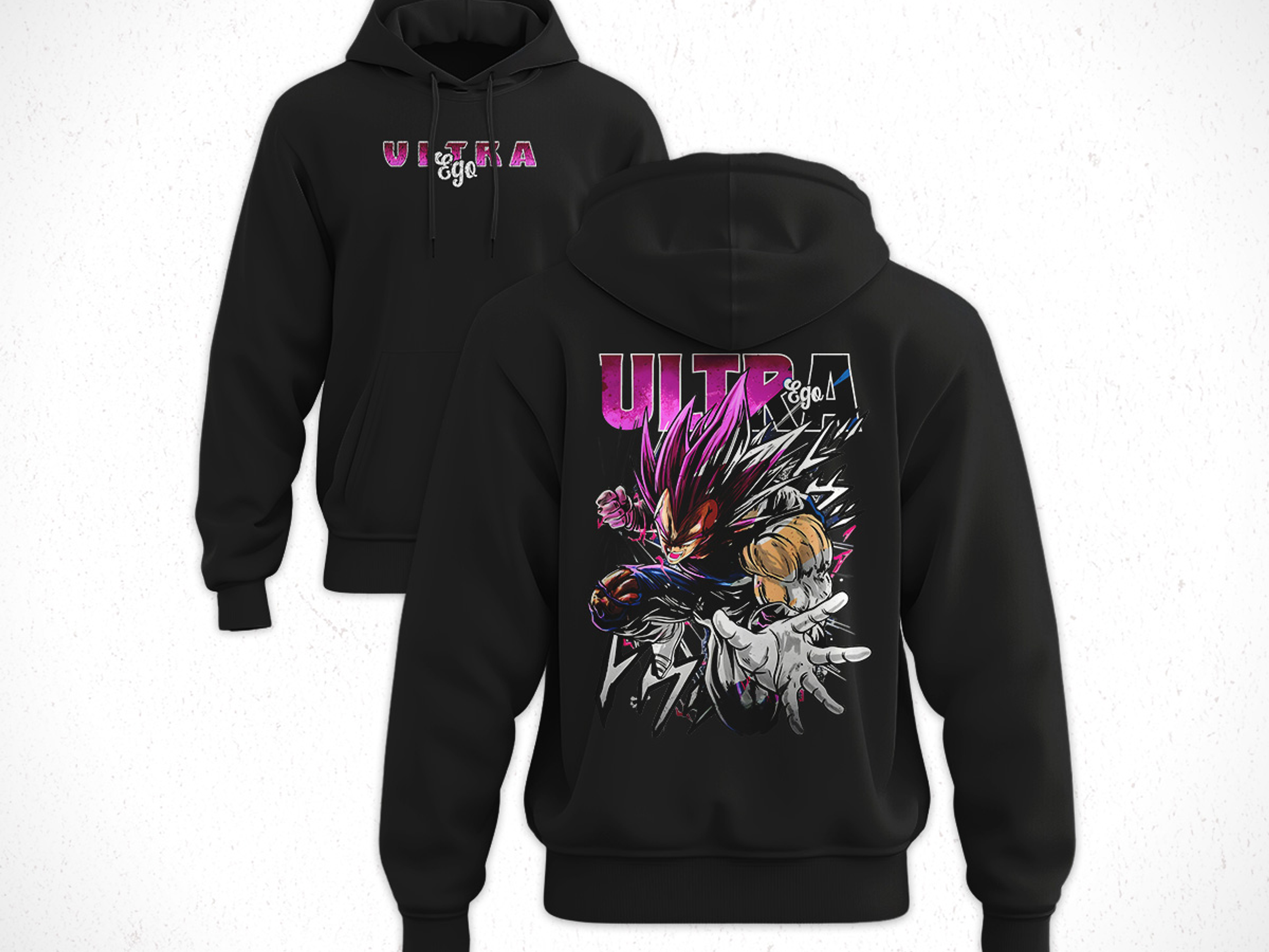 Hoodie Vegeta Ultra Ego - Dragon Ball v1 1