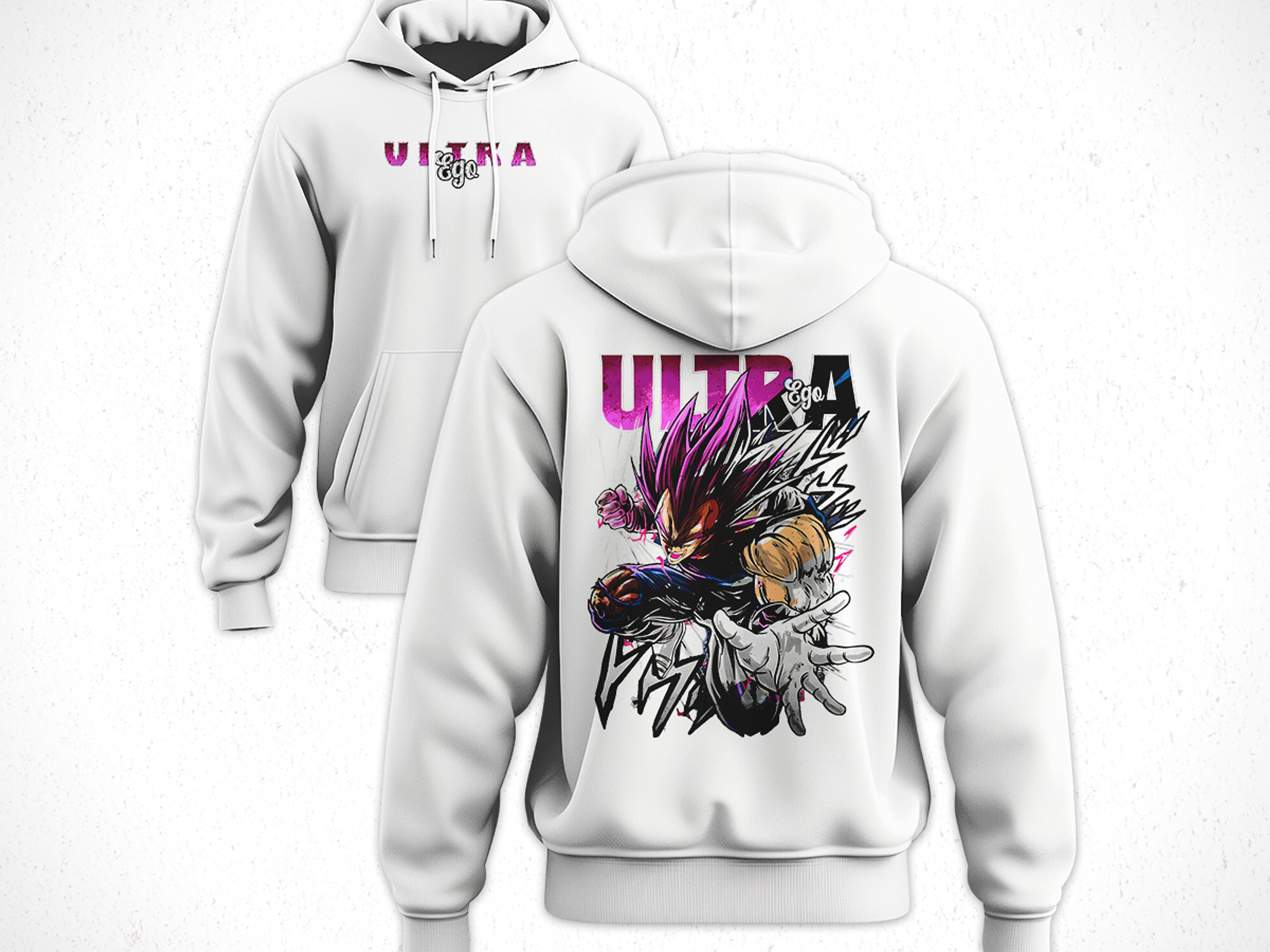 Hoodie Vegeta Ultra Ego - Dragon Ball v1 4