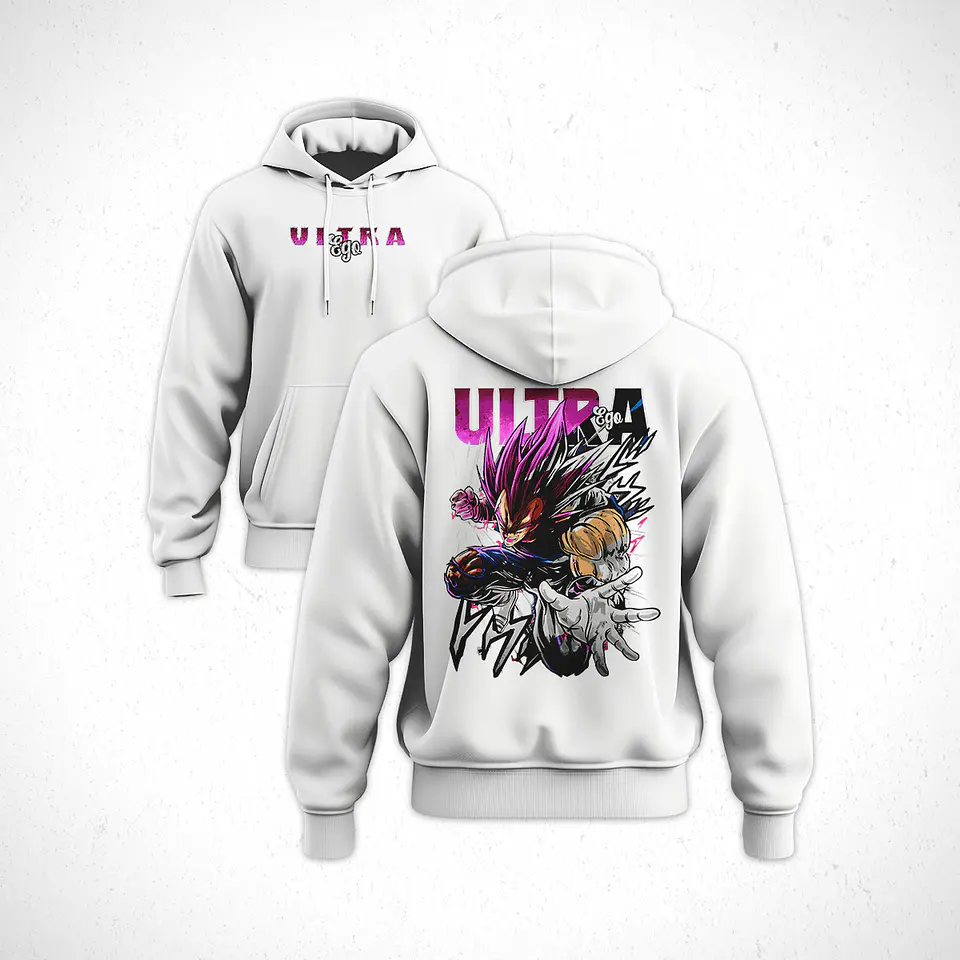 Hoodie Vegeta Ultra Ego - Dragon Ball v1 4