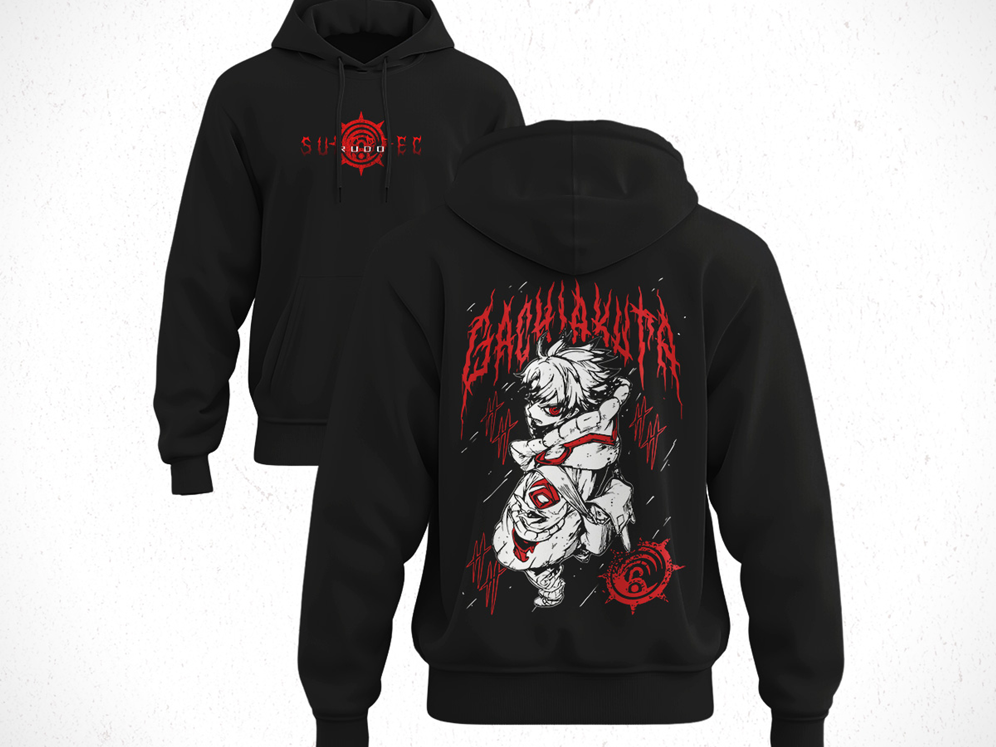 Hoodie Rudo Surebres - Gachiakuta v1 1