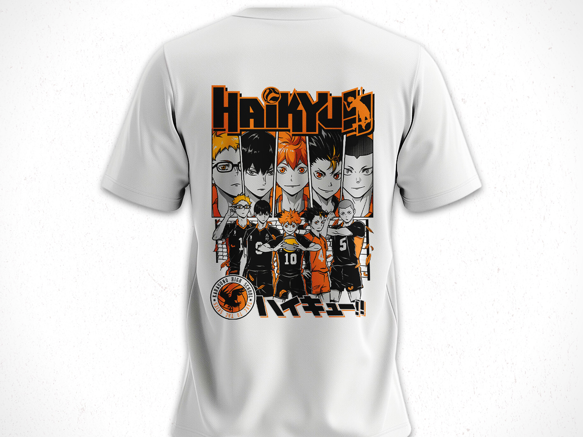 Polera Preparatoria Karasuno - Haikyu!! V1 5