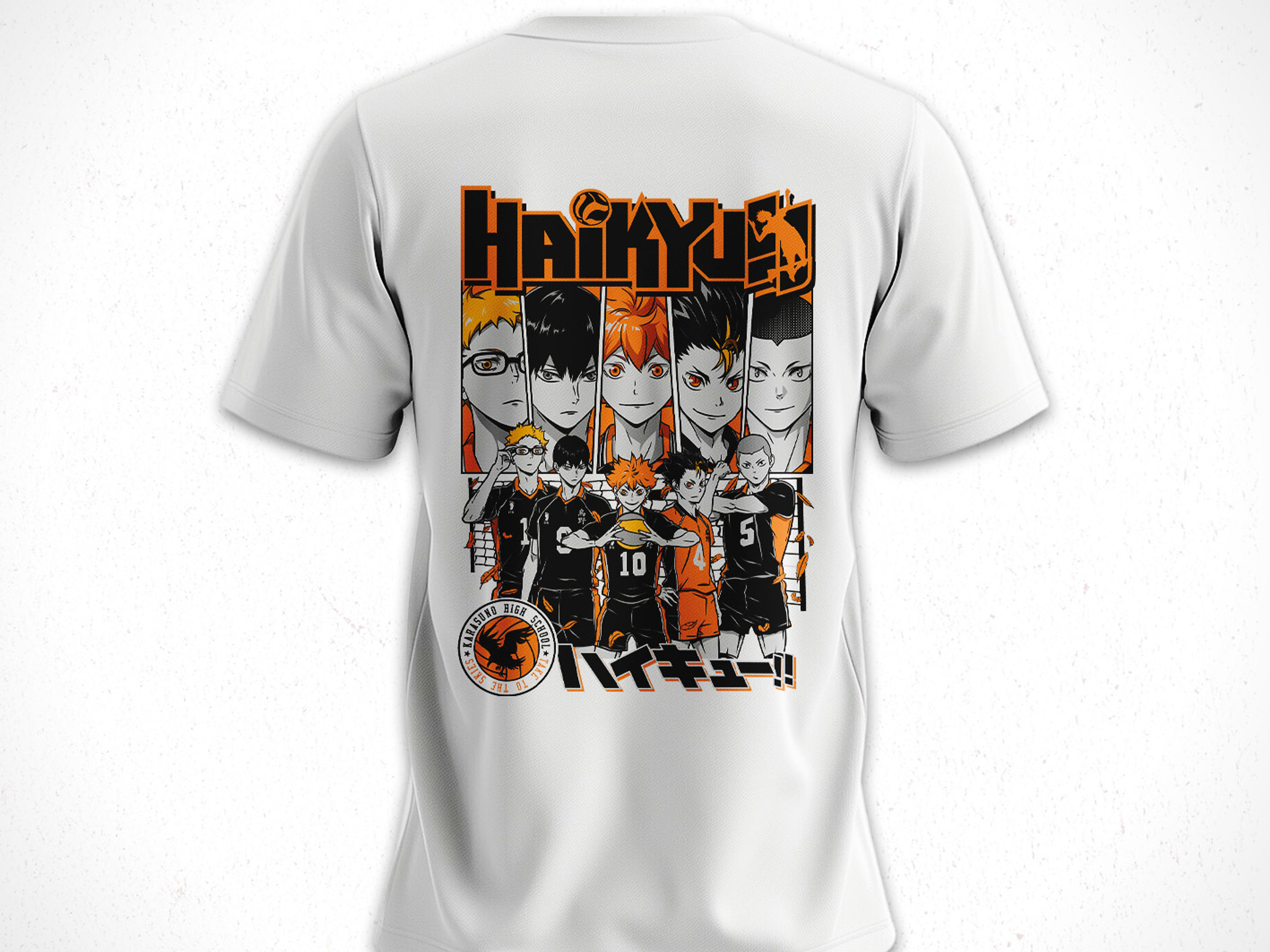 Polera Preparatoria Karasuno - Haikyu!! V1 5